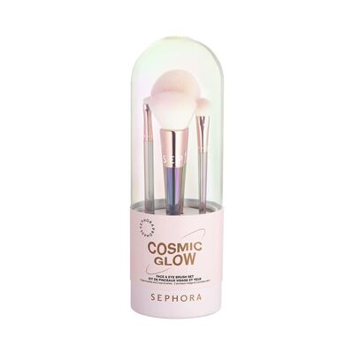 COSMIC GLOW FACE & EYE BRUSH SET (SET DE BROCHAS)